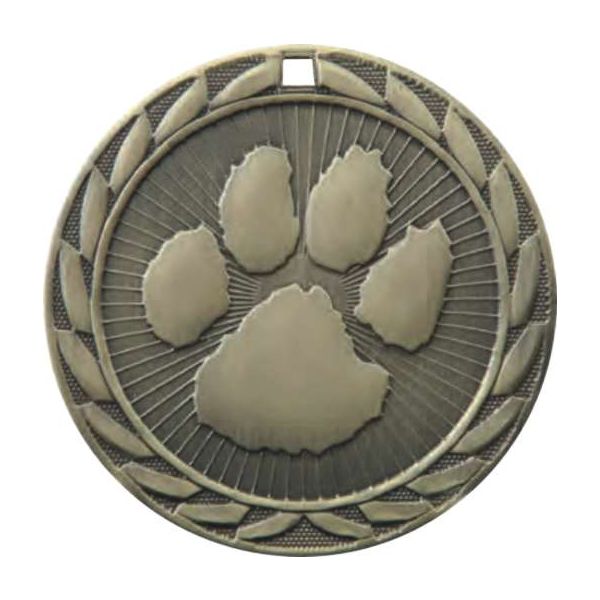 Iron Series Paw Print Medal